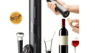 Abridor de Vinho Elétrico O Kit Que Você Precisa para Impressionar!