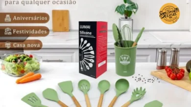Utensílios de Cozinha de Silicone e Madeira LUMAI Uma Análise Completa